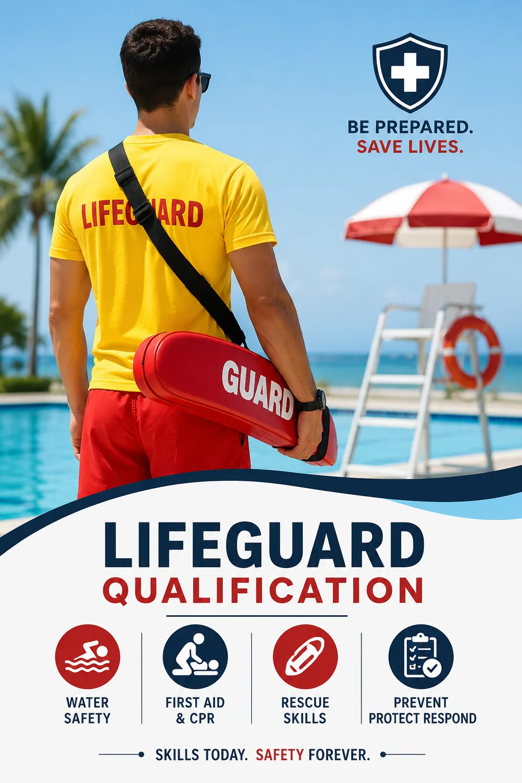 Lifeguard qualification and safety training

