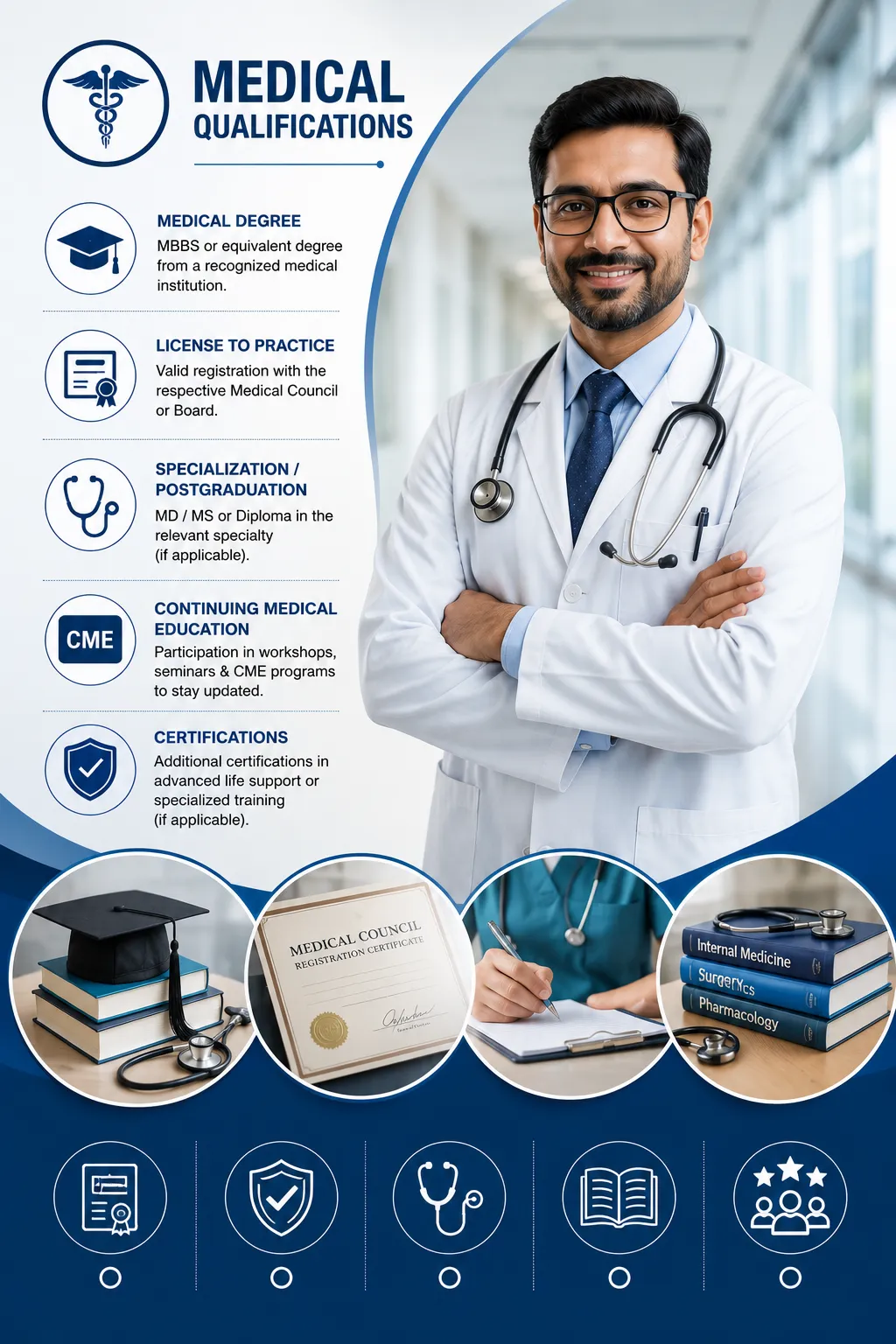 Medical qualifications overview

