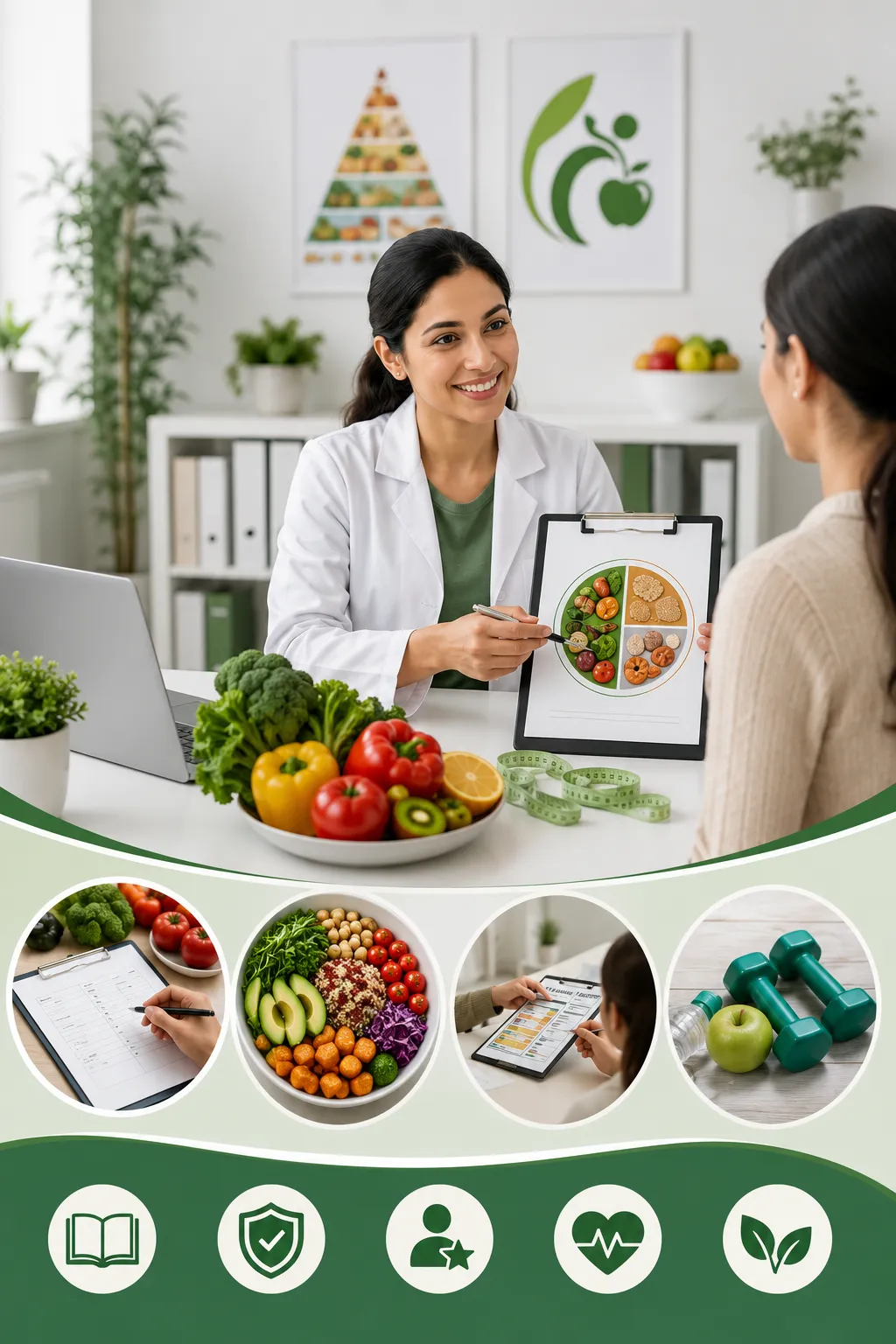Nutrition consultation and wellness journey

